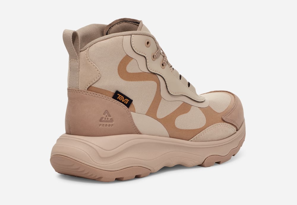 Beige Teva Geotrecca Mid Women's Hiking Boots | Ireland-2498