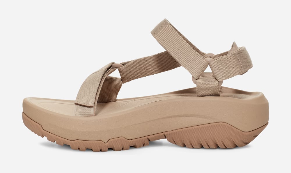 Beige Teva Hurricane Xlt2 Ampsole Women's Platform Sandals | Ireland-7052