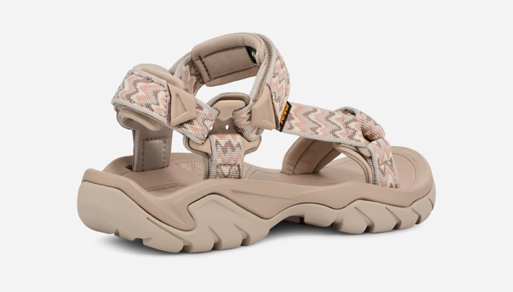 Beige Teva Terra Fi 5 Universal Women's Hiking Sandals | Ireland-3278