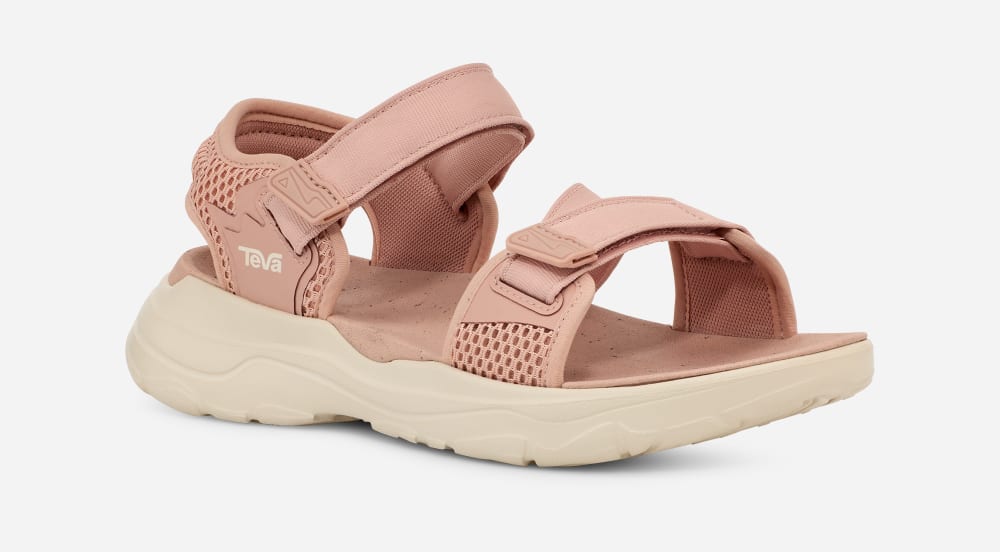 Beige Teva Zymic Women's Hiking Sandals | Ireland-6423