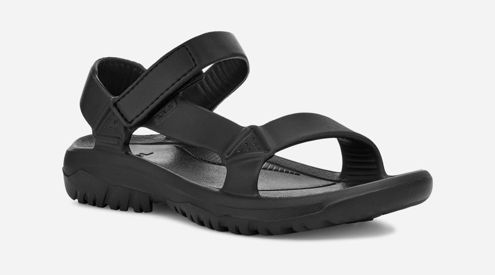 Black / Black Teva Hurricane Drift Women's Sandals | Ireland-4816