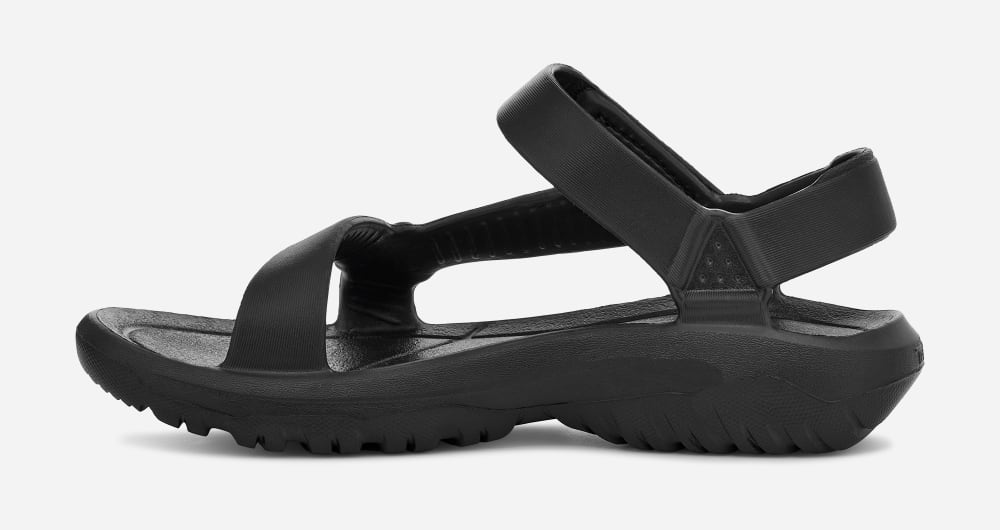 Black / Black Teva Hurricane Drift Women's Sandals | Ireland-4816