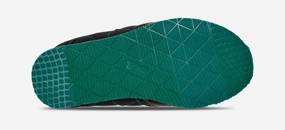 Black / Green Teva ReEMBER Kids' Slip Ons | Ireland-9518