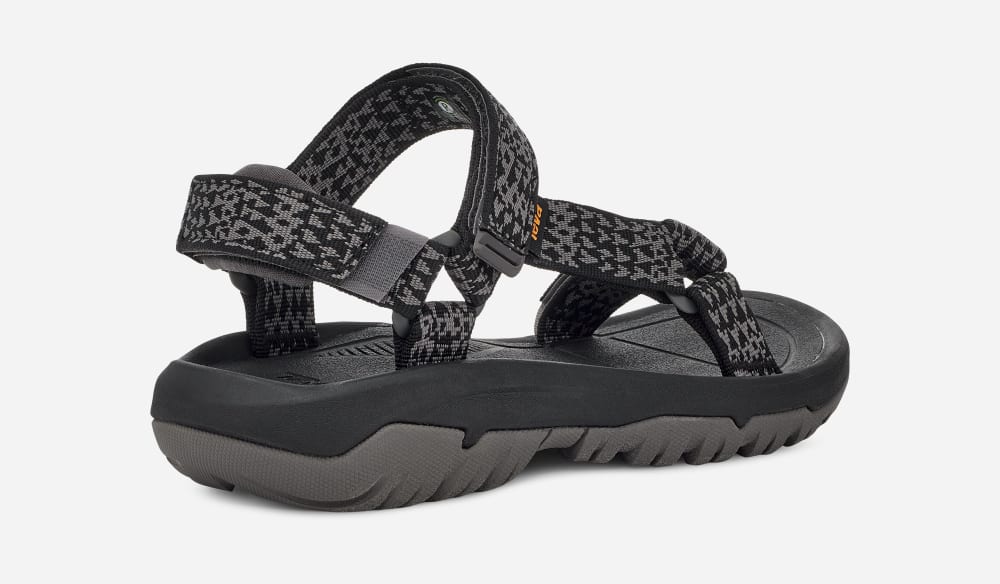 Black / Grey Teva Hurricane XLT2 Men's Hiking Sandals | Ireland-4651