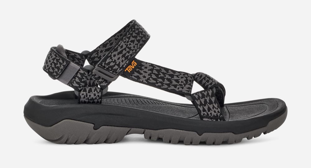 Black / Grey Teva Hurricane XLT2 Men\'s Hiking Sandals | Ireland-4651