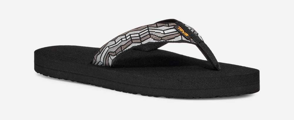 Black / Grey Teva Mush II Women's Flip Flops | Ireland-4820