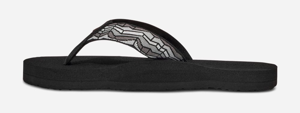 Black / Grey Teva Mush II Women's Flip Flops | Ireland-4820