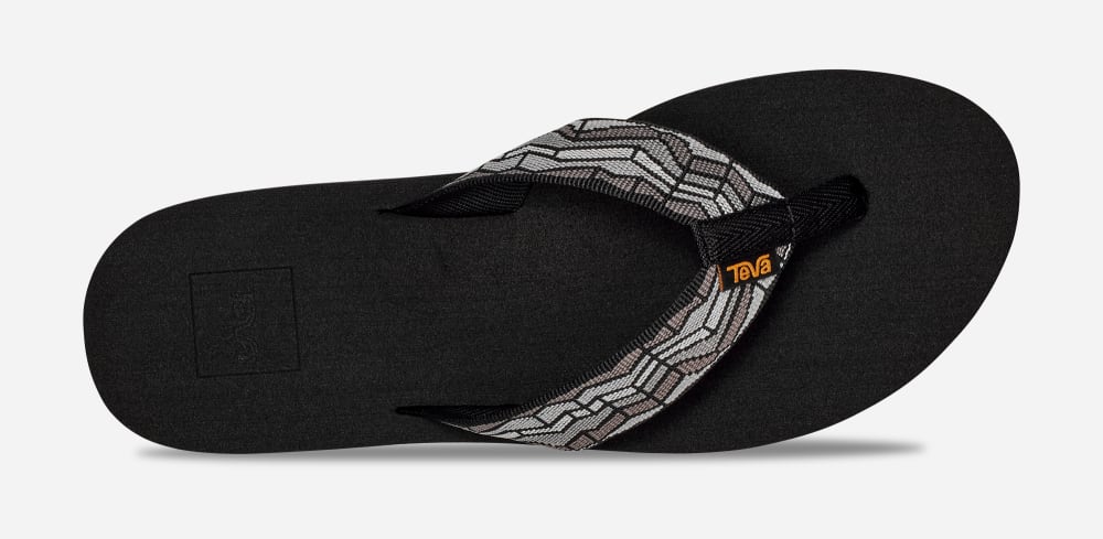 Black / Grey Teva Mush II Women's Flip Flops | Ireland-4820