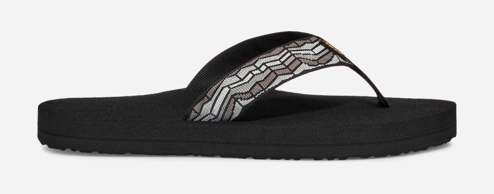 Black / Grey Teva Mush II Women\'s Flip Flops | Ireland-4820