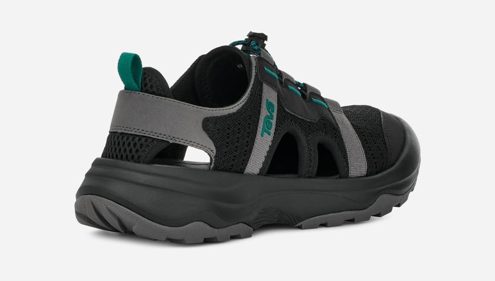 Black / Grey Teva Outflow CT Women's Hiking Shoes | Ireland-4325