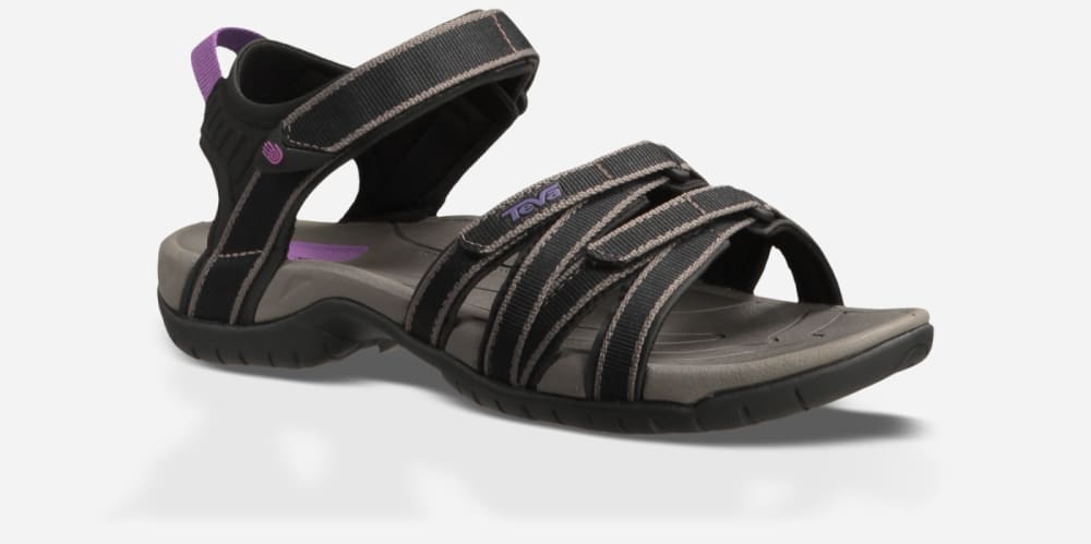 Black / Grey Teva Tirra Women's Hiking Sandals | Ireland-3102