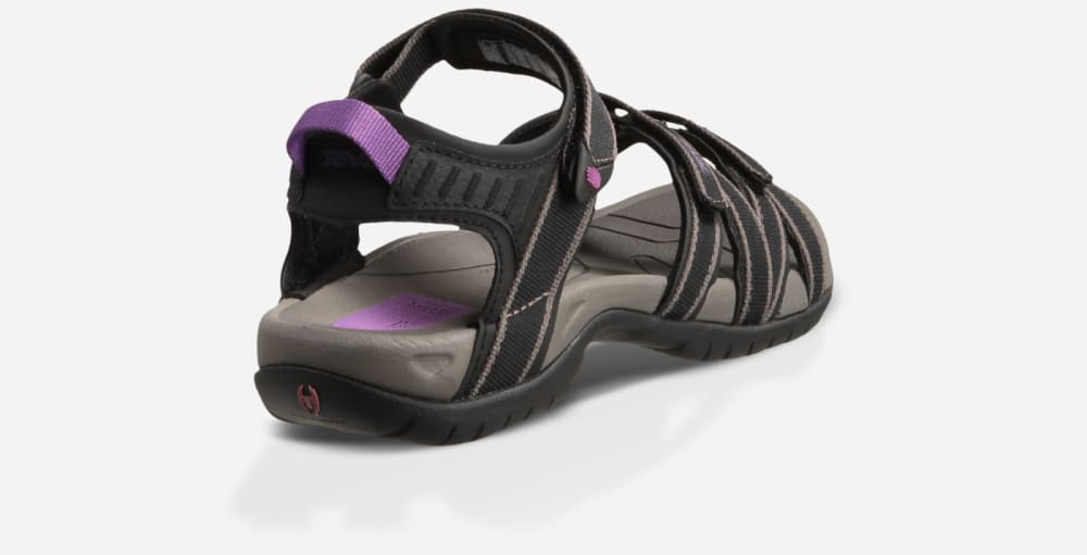 Black / Grey Teva Tirra Women's Hiking Sandals | Ireland-3102