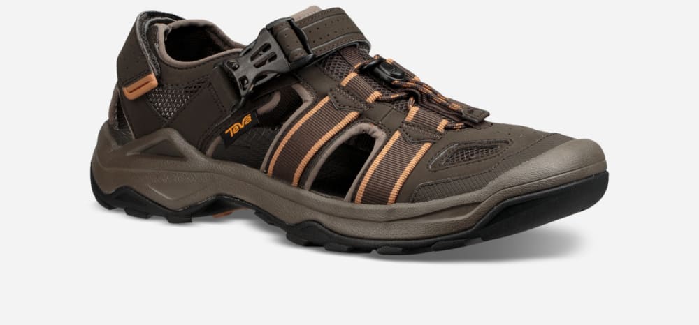 Black Olive Teva Omnium 2 Men's Hiking Sandals | Ireland-1394