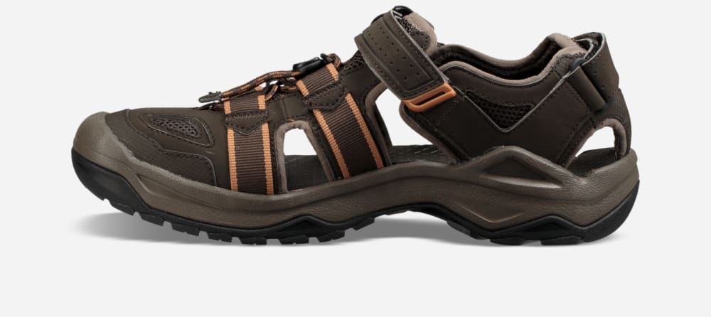 Black Olive Teva Omnium 2 Men's Hiking Sandals | Ireland-1394