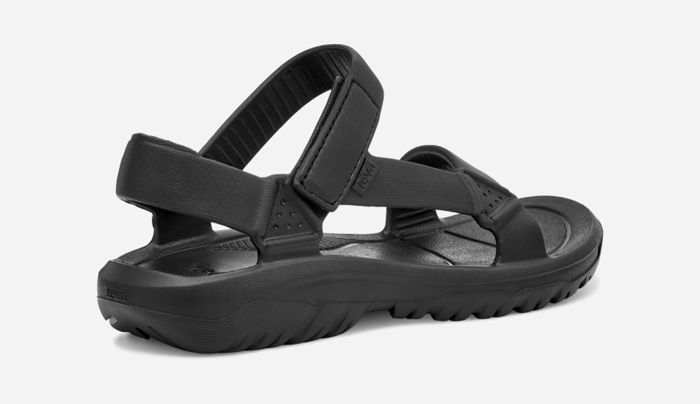 Black Teva Hurricane Drift Men's Sandals | Ireland-1970