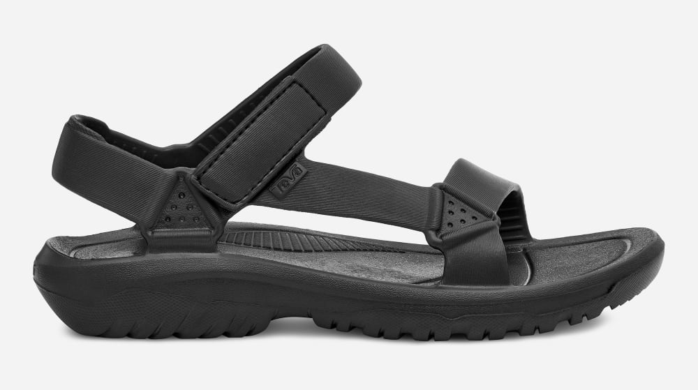 Black Teva Hurricane Drift Men\'s Sandals | Ireland-1970