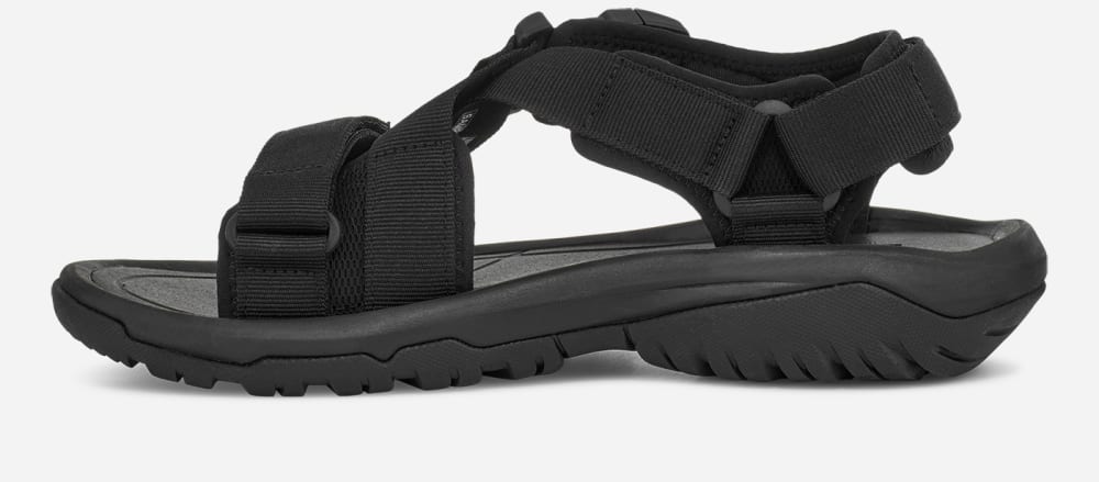 Black Teva Hurricane Verge Men's Hiking Sandals | Ireland-6509