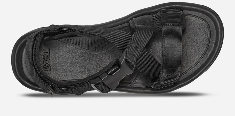 Black Teva Hurricane Verge Men's Hiking Sandals | Ireland-6509