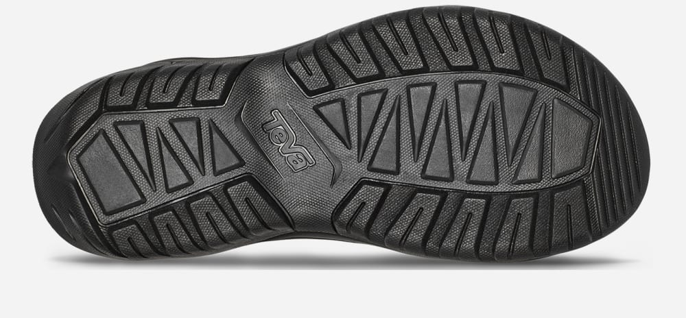 Black Teva Hurricane Verge Men's Hiking Sandals | Ireland-6509