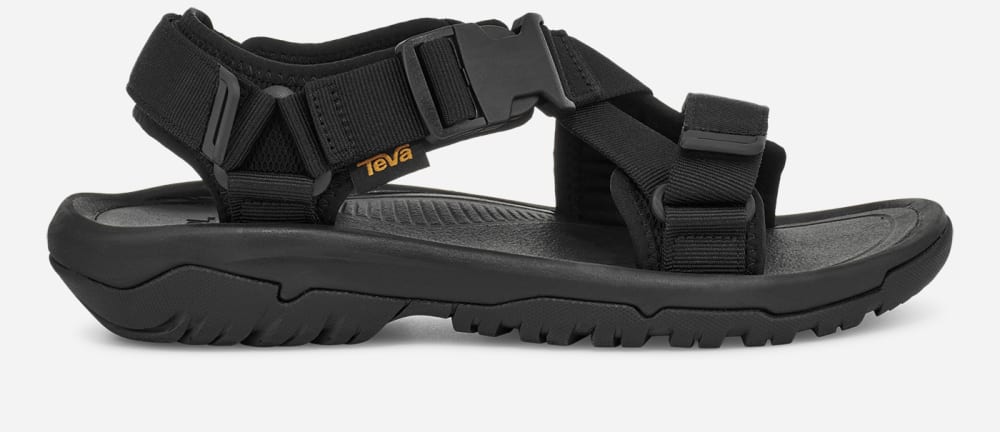 Black Teva Hurricane Verge Men\'s Hiking Sandals | Ireland-6509