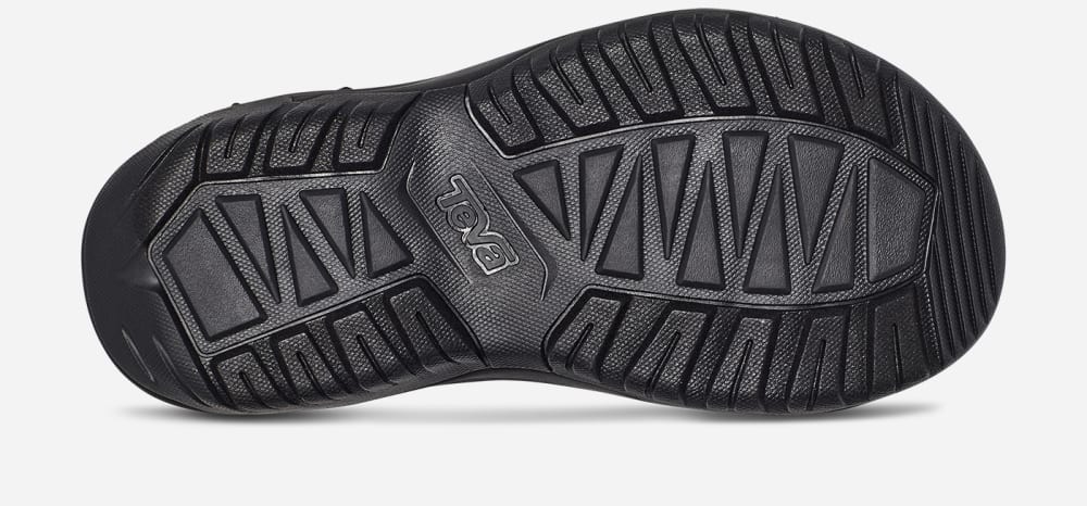 Black Teva Hurricane Verge Men's Hiking Sandals | Ireland-7320