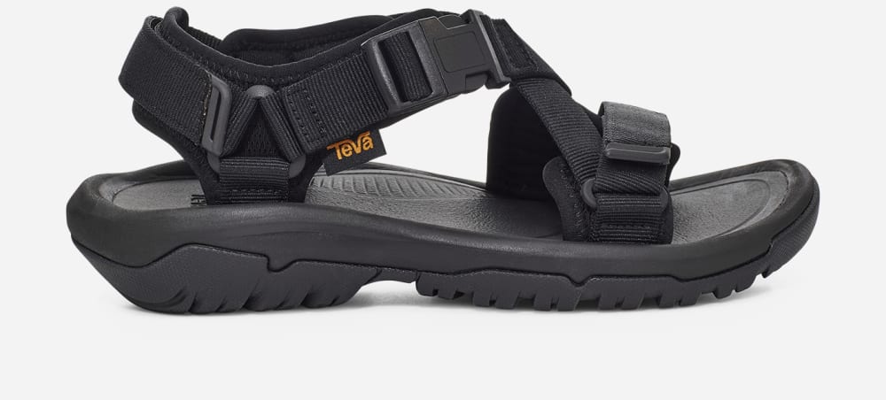 Black Teva Hurricane Verge Men\'s Hiking Sandals | Ireland-7320