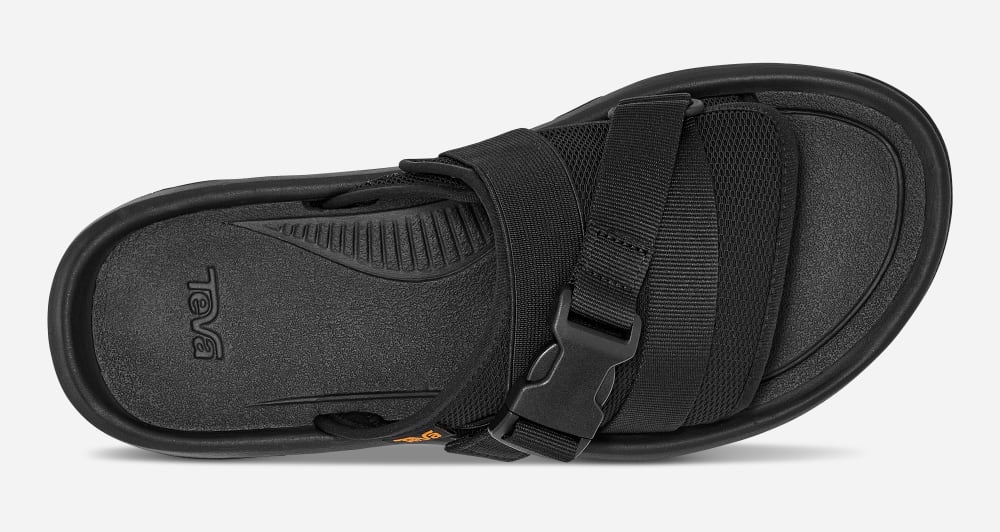 Black Teva Hurricane Verge Men's Slide | Ireland-4751