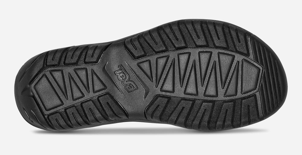 Black Teva Hurricane Verge Men's Slide | Ireland-4751