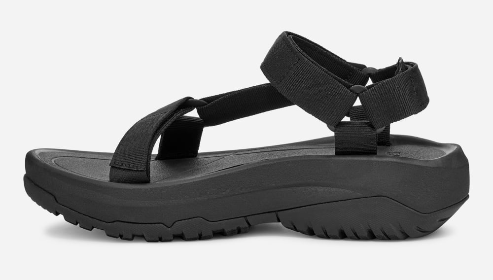 Black Teva Hurricane Xlt2 Ampsole Men's Platform Sandals | Ireland-0572