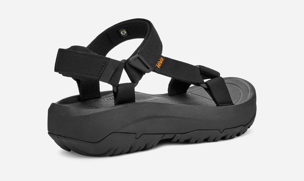 Black Teva Hurricane Xlt2 Ampsole Men's Platform Sandals | Ireland-0572