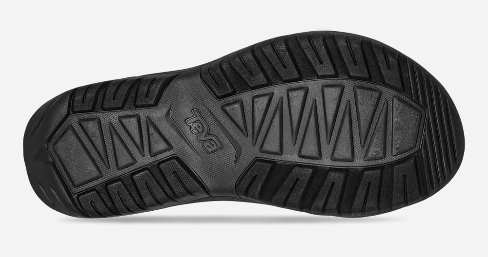 Black Teva Hurricane Xlt2 Ampsole Men's Platform Sandals | Ireland-0572