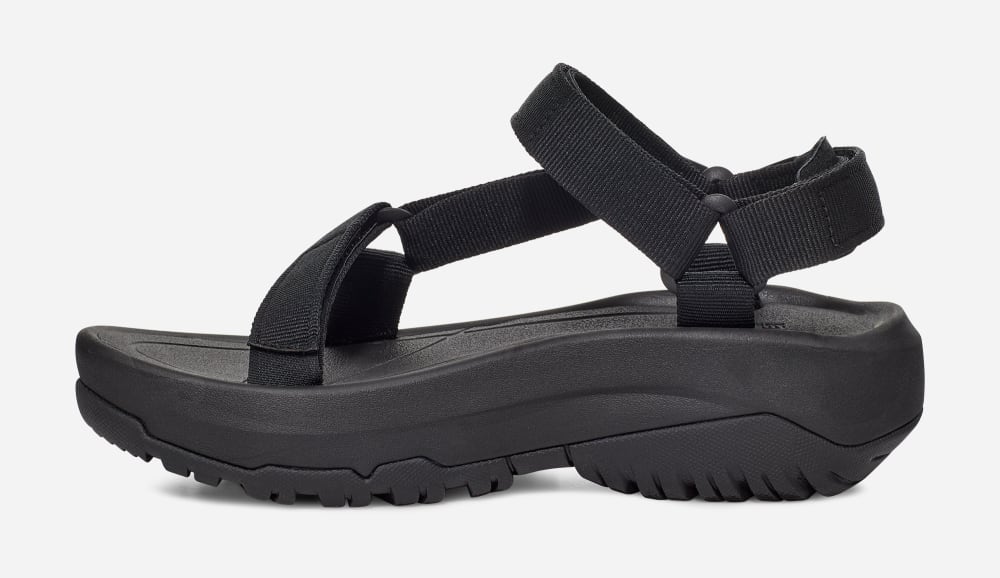 Black Teva Hurricane Xlt2 Ampsole Men's Platform Sandals | Ireland-4508