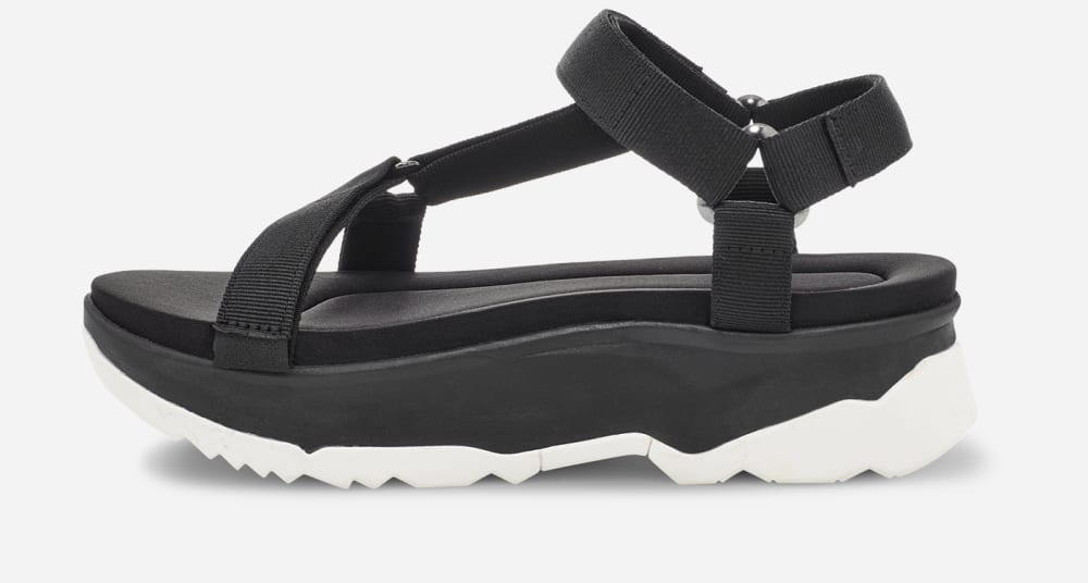 Black Teva Jadito Universal Women's Platform Sandals | Ireland-1594