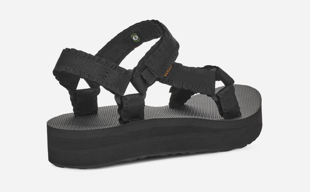 Black Teva Midform Universal Adorn Women's Sandals | Ireland-3809