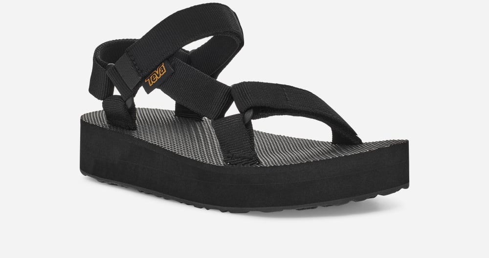 Black Teva Midform Universal Kids' Sandals | Ireland-7536