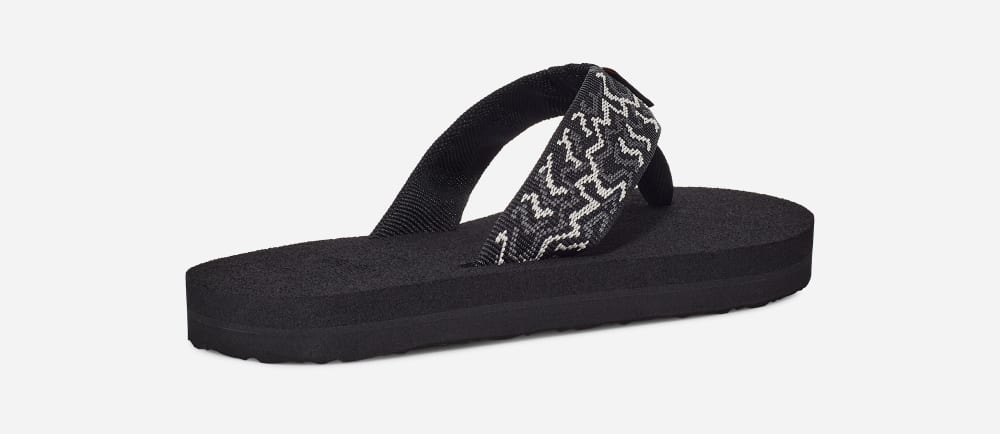 Black Teva Mush II Kids' Flip Flops | Ireland-1537