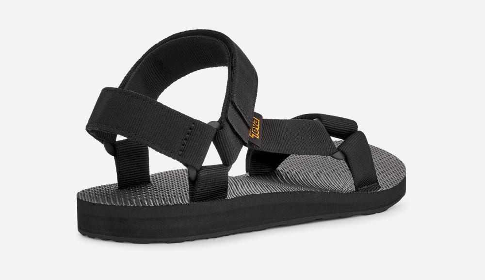 Black Teva Original Universal Men's Sandals | Ireland-0927