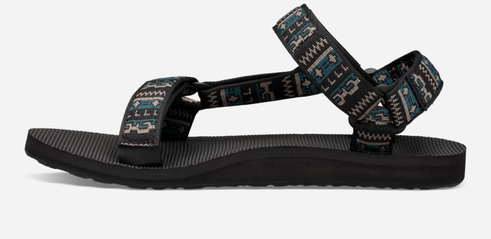 Black Teva Original Universal Men's Sandals | Ireland-7392