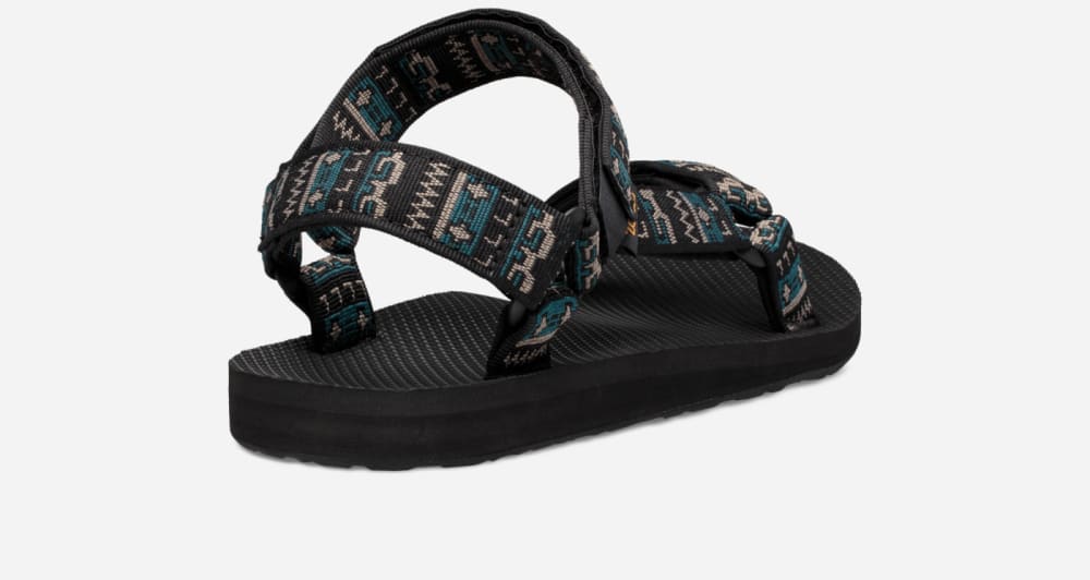 Black Teva Original Universal Men's Sandals | Ireland-7392