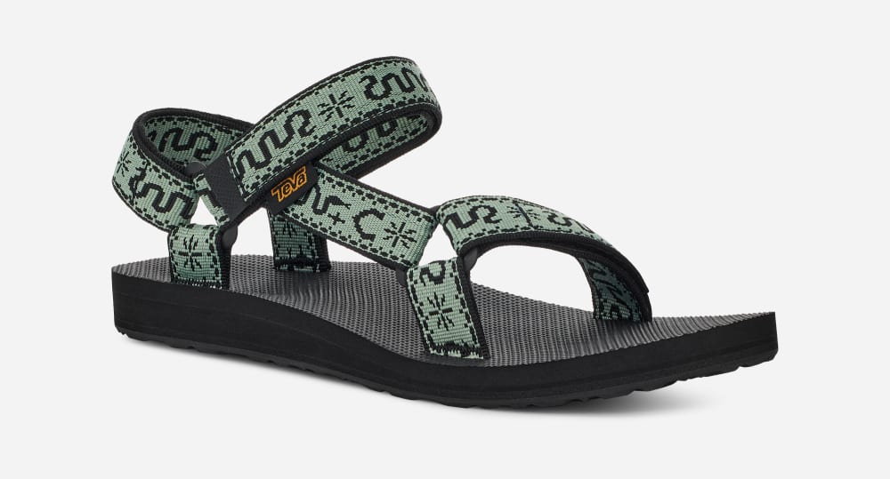 Black Teva Original Universal Women's Sandals | Ireland-0137