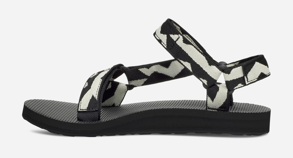 Black Teva Original Universal Women's Sandals | Ireland-4126