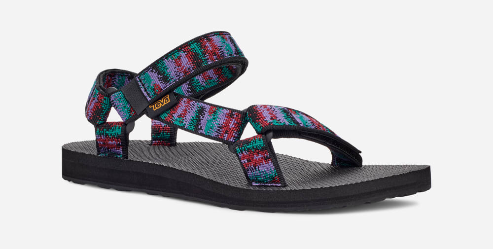 Black Teva Original Universal Women's Sandals | Ireland-4152