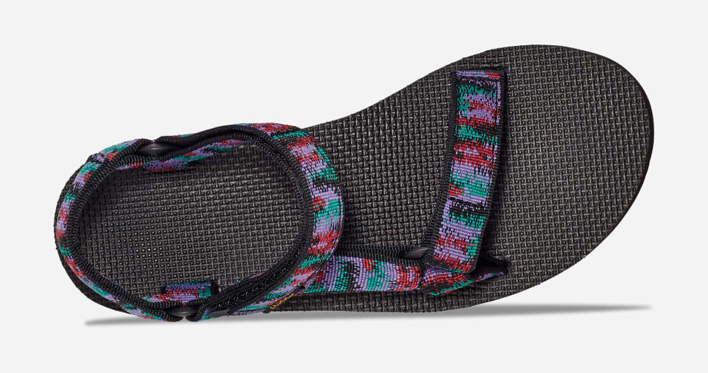 Black Teva Original Universal Women's Sandals | Ireland-4152