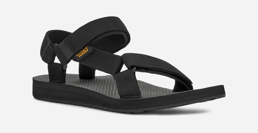 Black Teva Original Universal Women's Sandals | Ireland-5679