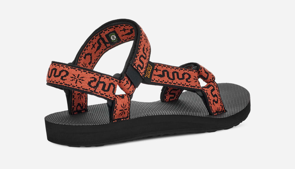 Black Teva Original Universal Women's Sandals | Ireland-6519