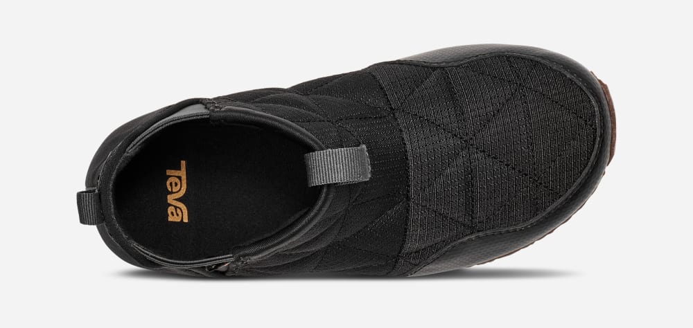 Black Teva ReEMBER MID Kids' Slip Ons | Ireland-3048