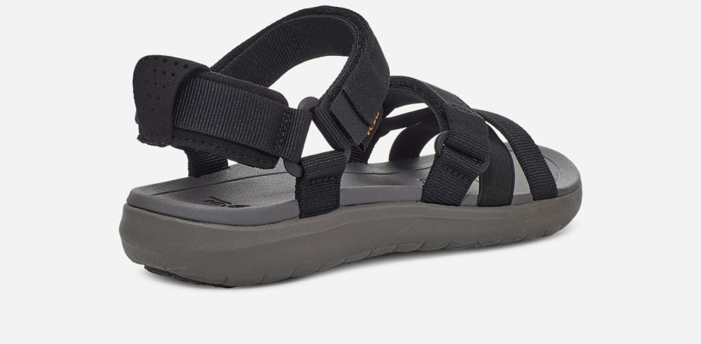 Black Teva Sanborn Mia Women's Hiking Sandals | Ireland-2437