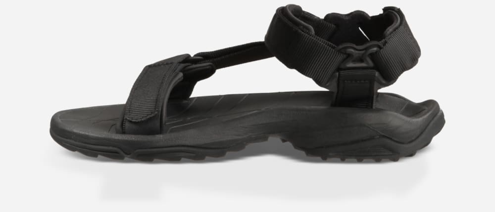 Black Teva Terra Fi Lite Men's Hiking Sandals | Ireland-3279