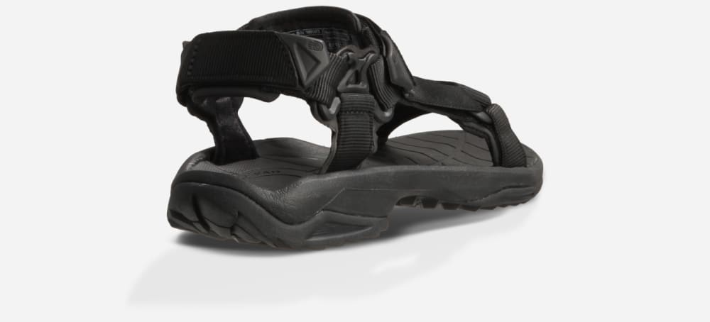 Black Teva Terra Fi Lite Men's Hiking Sandals | Ireland-3279