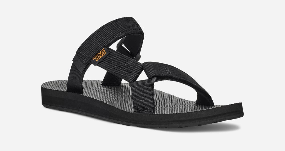 Black Teva Universal Women's Slide | Ireland-6051